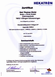 Brandmeldesystem Integral IP